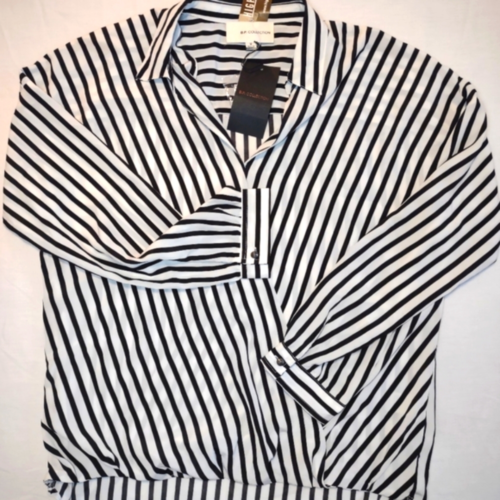 NWT BP Collection Wrap Blouse